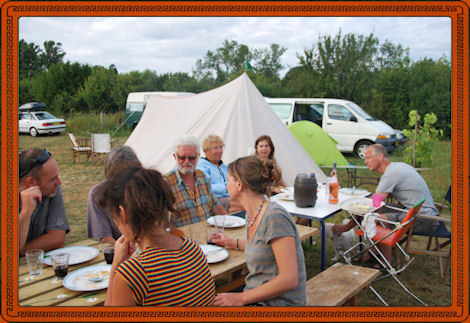 eten op camping